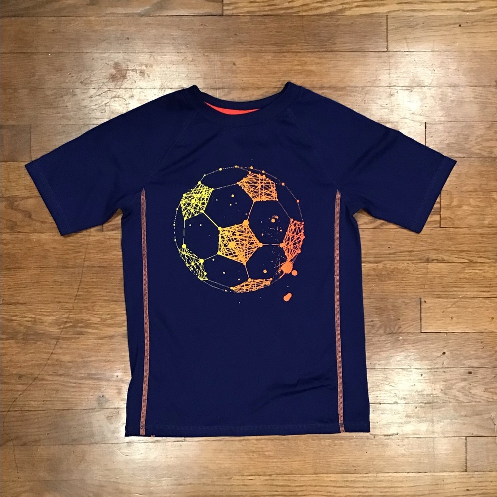Soccer Themed Swim Rashguard
